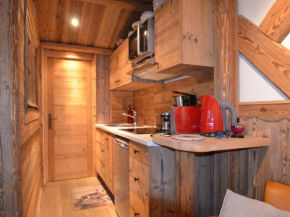 Studio Style Chalet pour 3 Pers, Balcon, Pied des Pistes, Réberty 2000 - FR-1-452-85